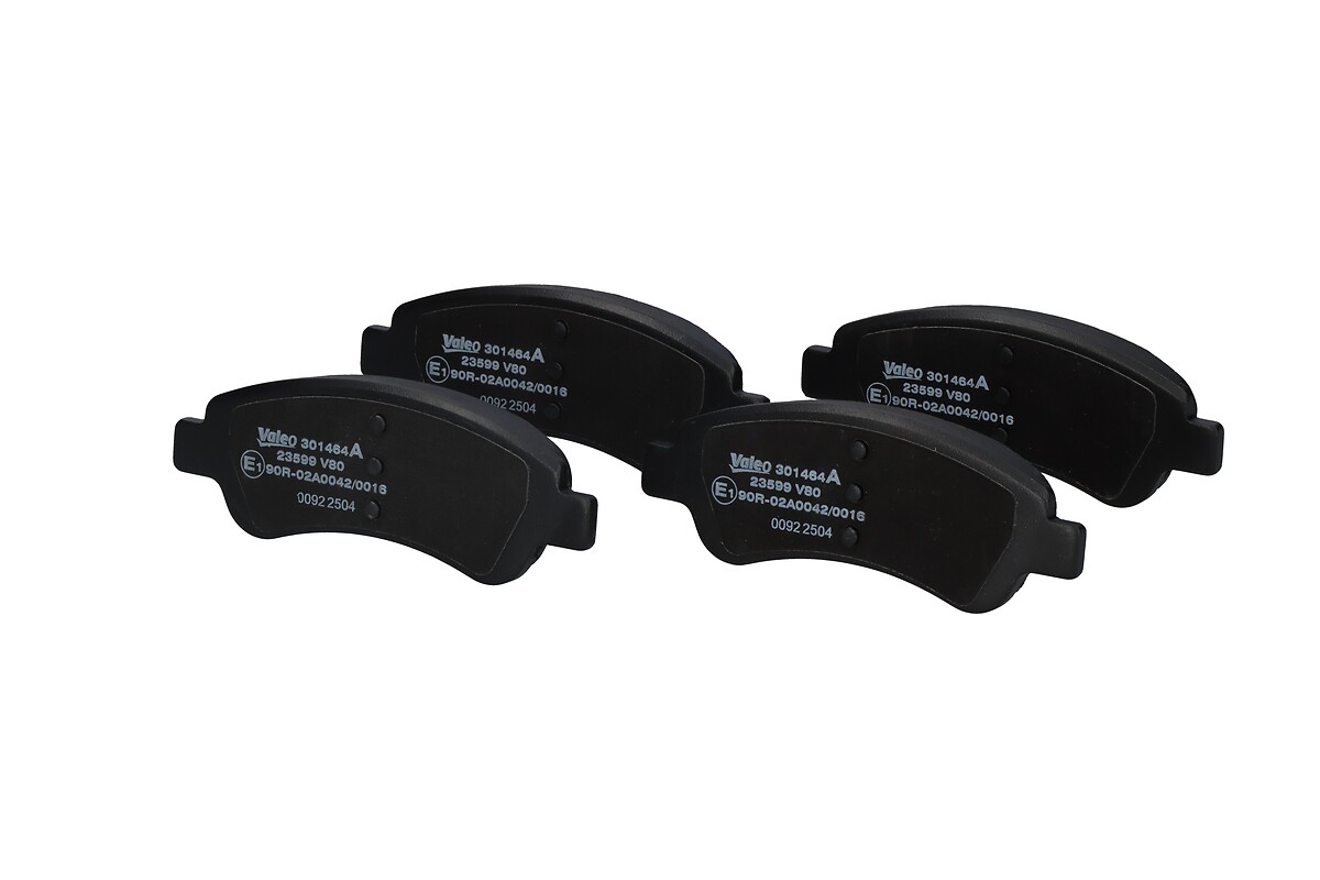 Jeu de 4 plaquettes de frein VALEO ref. 301464A